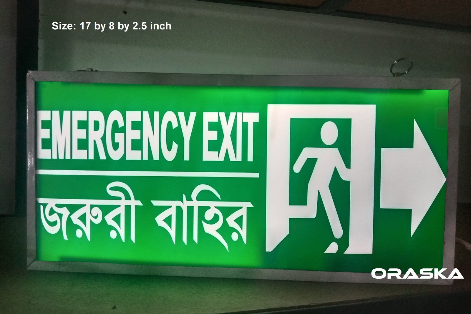 ORASKA Factory Grade Exit Light best price bangladesh