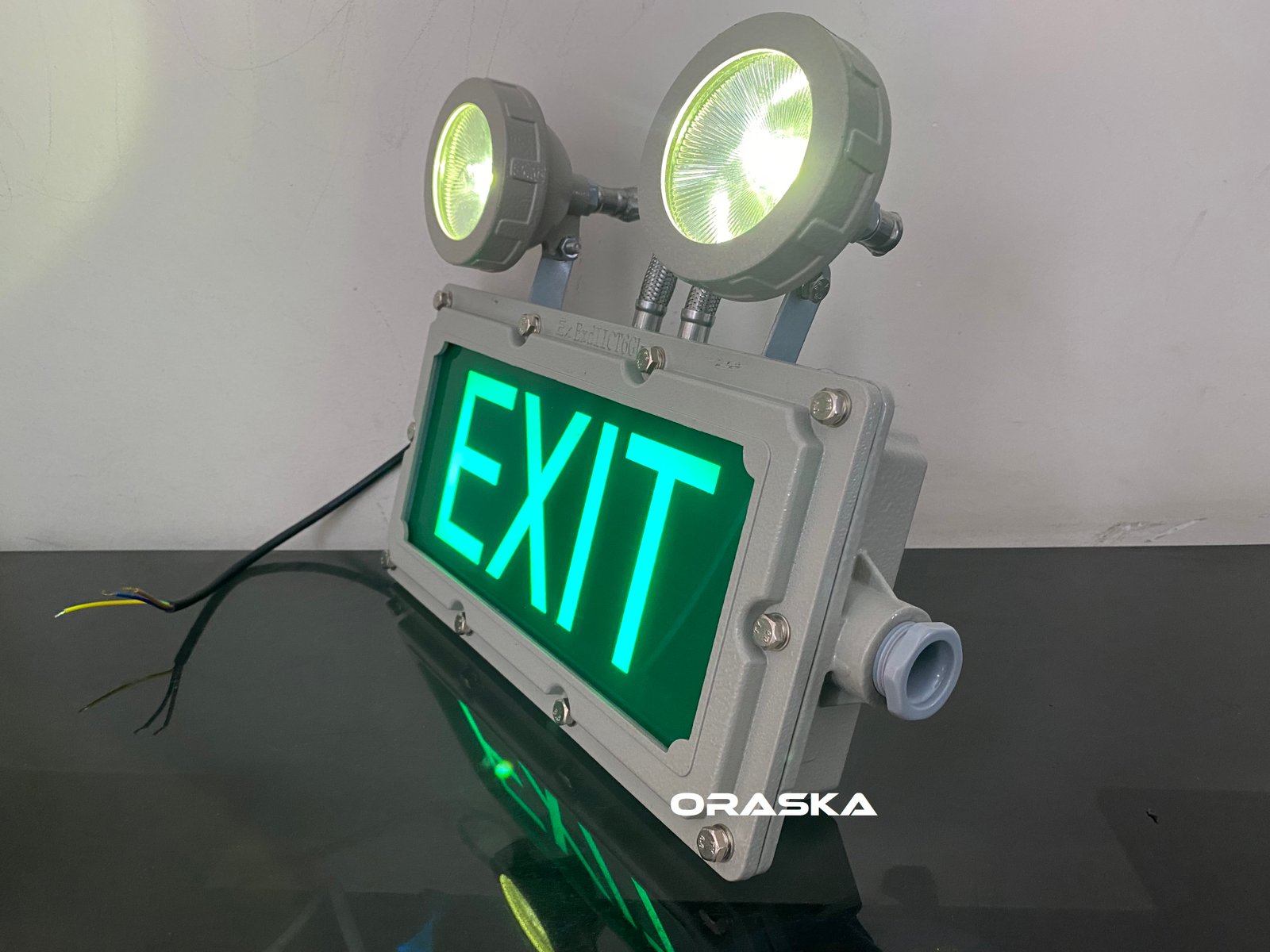 Explosion Proof Emergency FOG-EXIT Light – ORASKA EXP6492, UL Certified ...