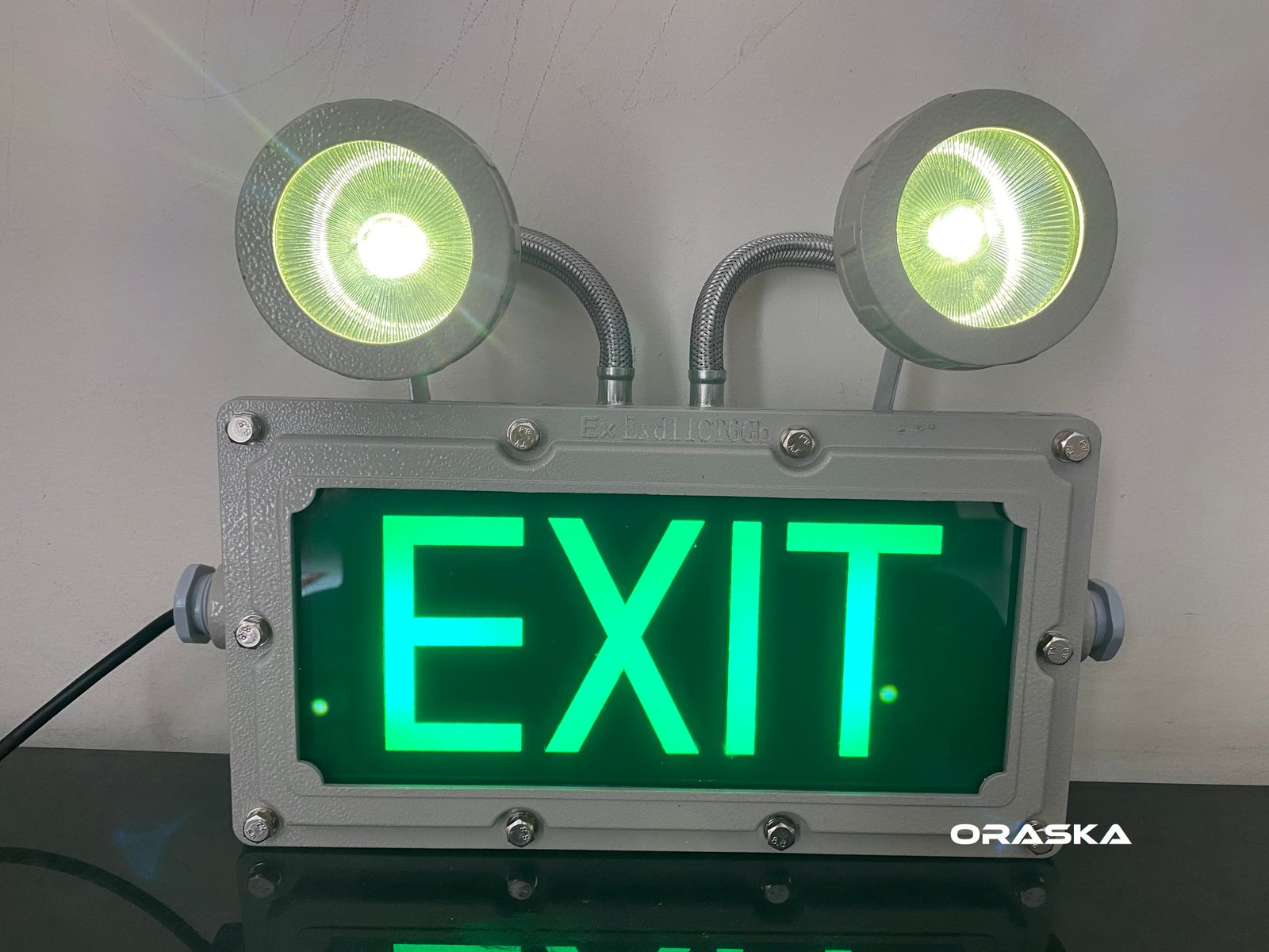 Explosion Proof Emergency FOG-EXIT Light – ORASKA EXP6492, UL Certified ...
